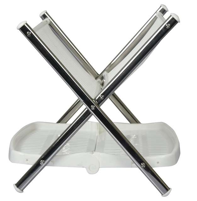 XF0888 Two Layer Foldable Kitchen Rack