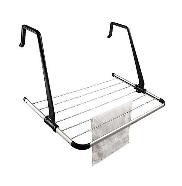 XF0886 Stainless Steel Hook Drying Rack, 5 Lines