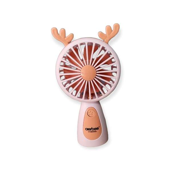 Aerbes AB-FSD15 Rechargeable Mini Fan With 500Mah Battery