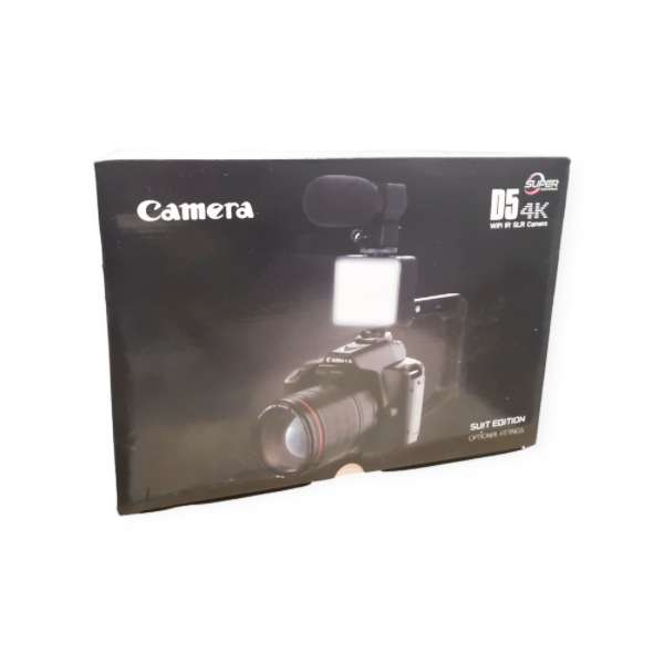 D5 Wifi SLR 4K Camera 4 in 1 Vlogging Set