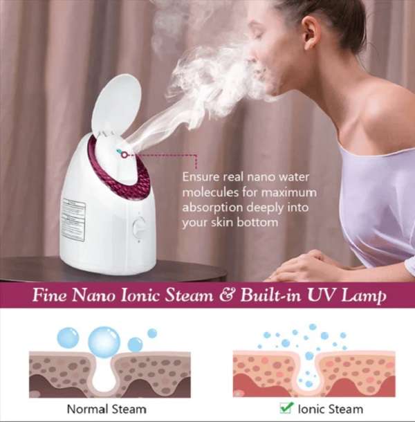 Aorlis AO-78075 Thermal Nano Spray Facial Skin Cleansing Steamer