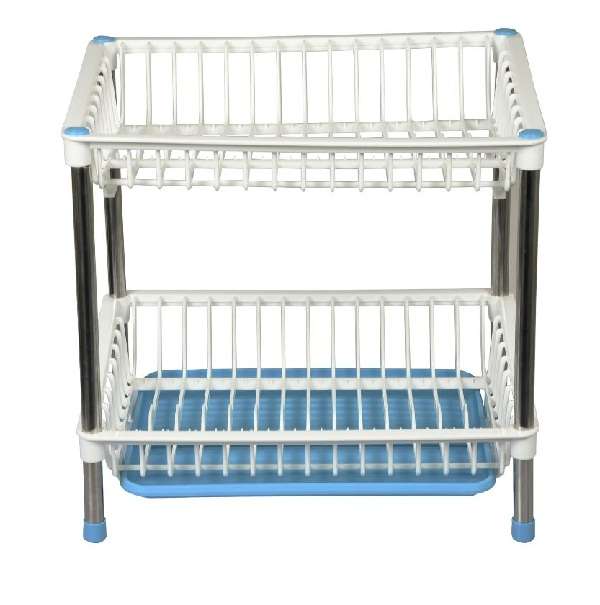 XF0880 Two Tier Multi-functional Dish Rack
