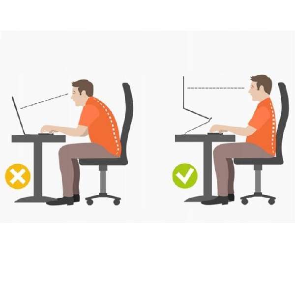 YL-902 Desk Adjustable Laptop Holder Aluminum Alloy Anti-Slip Foldable Laptop Riser Stand