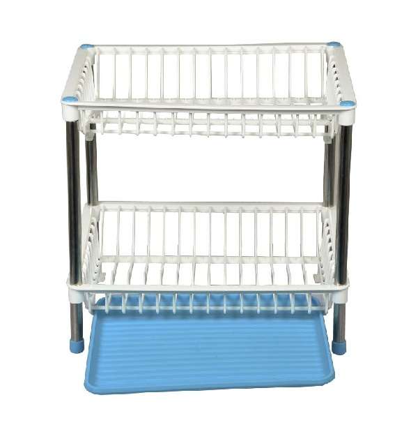 XF0880 Two Tier Multi-functional Dish Rack