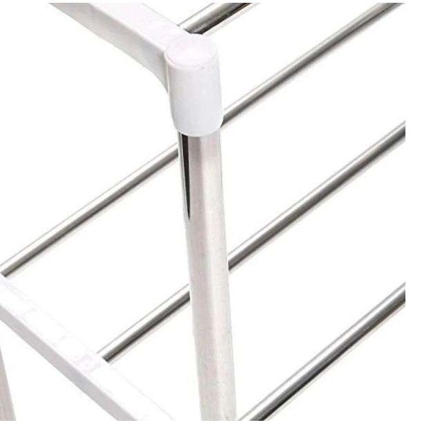 XF0870 Two Tier Bathroom Over Washing Machine Shelf Organizer