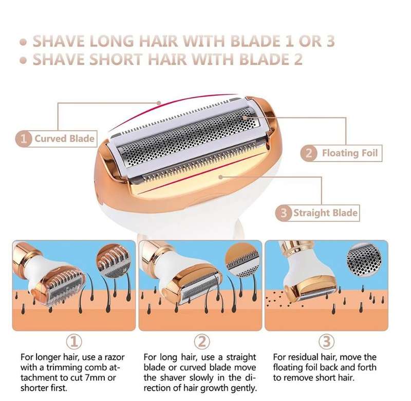 183685 Rechargeable 4 in 1 Grooming Kit