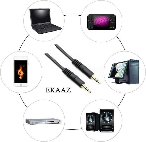 SE-L151 Audio 3.5mm Male To 3.5mm Male Cable 10 Meters