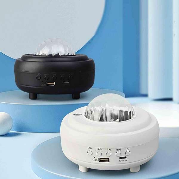 Wolulu AS-51523 Bluetooth Music Box With Northern Lights RGB 8 Light Modes