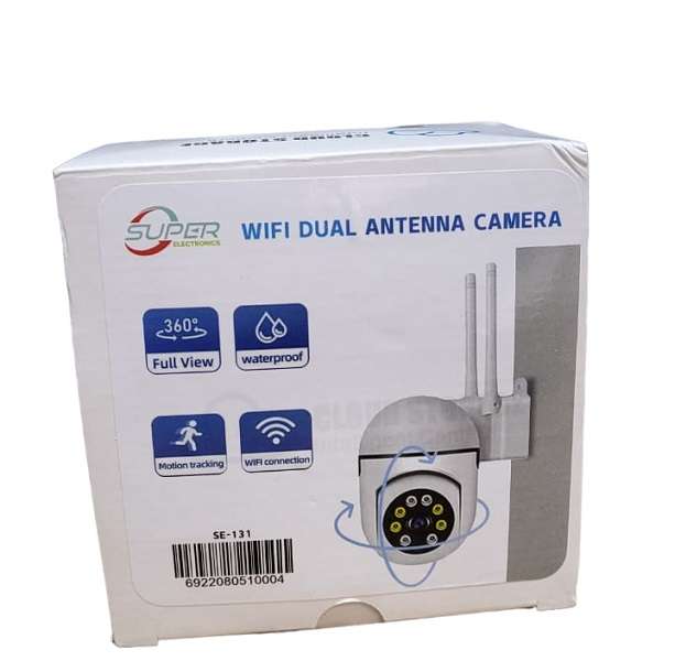 Super Electronics SE-131 Dual Antenna 5G Wifi Camera With Motion Sensor &amp; Yi loT App