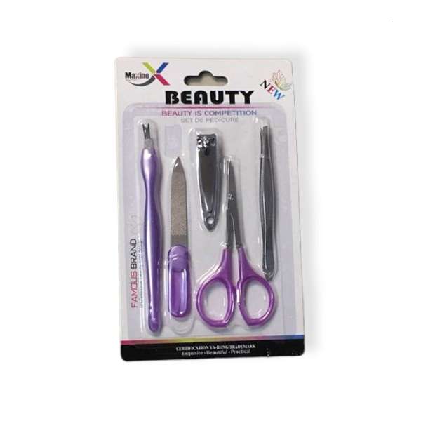 1831455 Maxine Beauty 5 Piece Nail Clipper Set