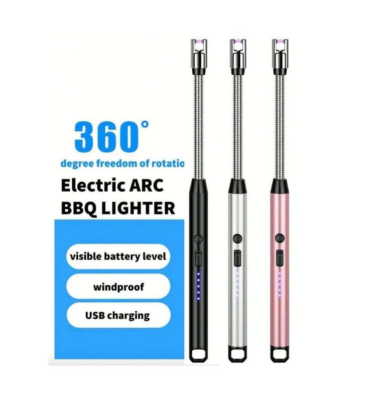 183622 Rechargeable Lithium Battery Electric ARC Lighter