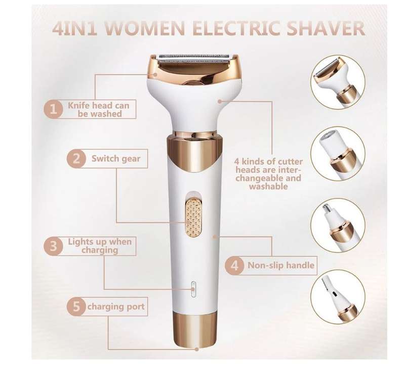 183685 Rechargeable 4 in 1 Grooming Kit