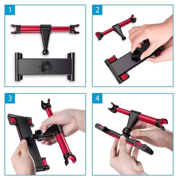SE-Z071 Car Headrest Tablet Holder