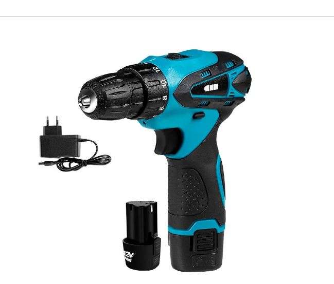 1831506 Cordless 12V Lithium Battery Eletric Drill Set