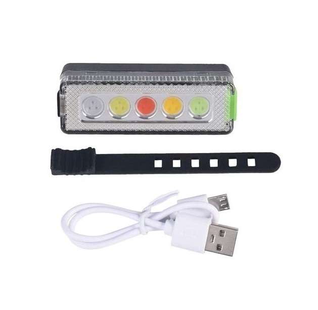 QX-W09 USB Rechargeable 5 Modes Control Rear Bike Lights