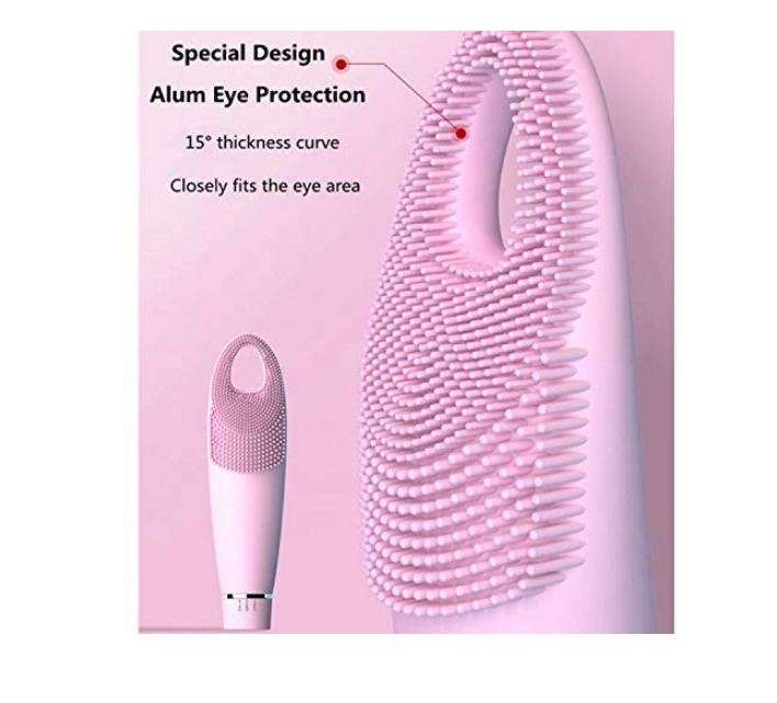 183011 Silicone 2 in 1 Deep Pore Cleaner and Make Up Remover HQ-1812