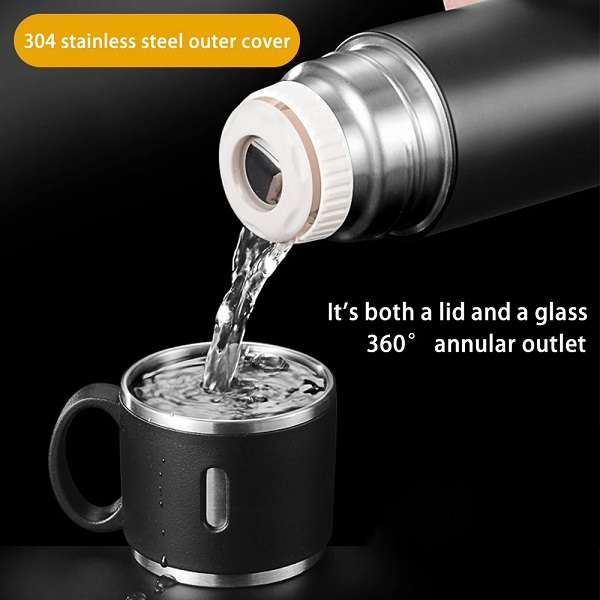 JG20375220 Stainless Steel Double Wall Thermos Vacuum Flask500ml