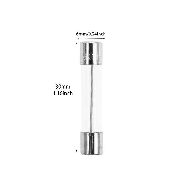 XF6860 Fuse Tubes 6 x 30mm 100piece