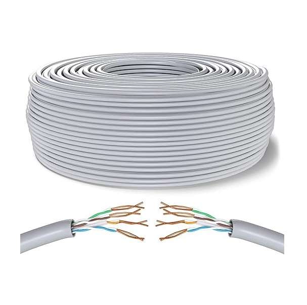 Cat6 Networking Ethernet Cable 24AWG 100m