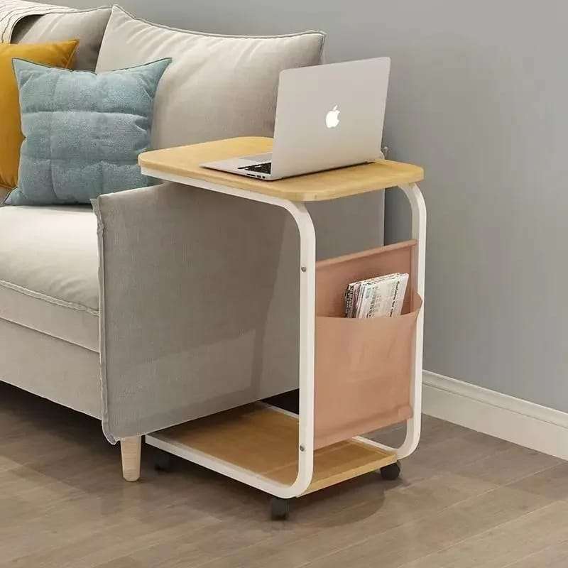 XF000016 Movable Living Room Side Table With A Storage bag