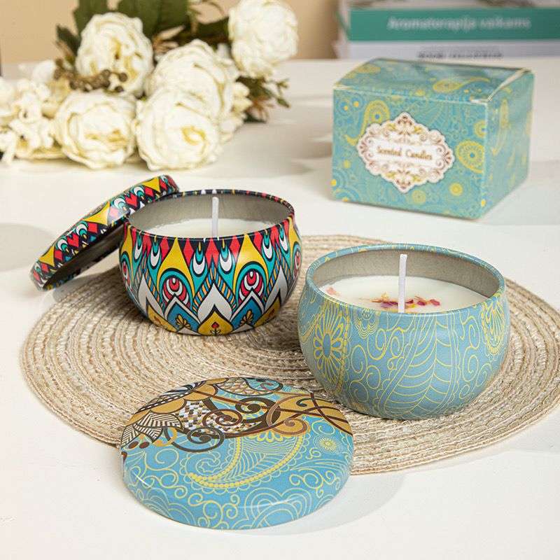 JG20375252 Wax Dried Floral Scented Candle