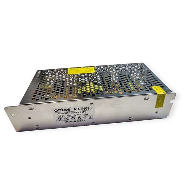Aerbes AB-E1098 Iron Box Power Supply 12V 10A 120W
