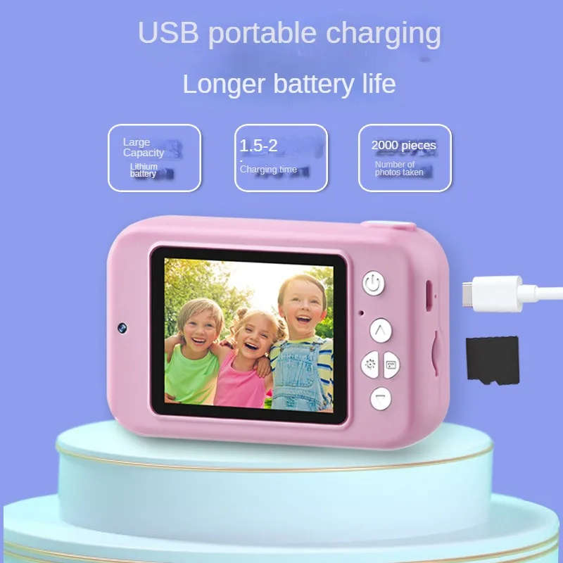 Super Electronics Y2 Dual Kids Digital Camera With Micro SD Card Slot