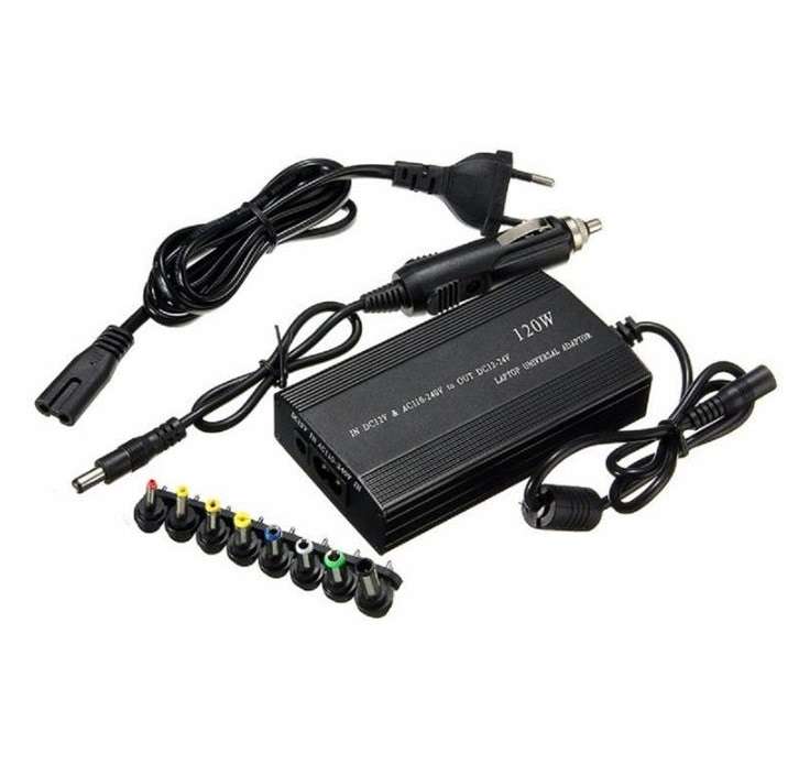 Super Electronics SE-P120 Universal Laptop Charger For Car &amp; Home Charging 120W