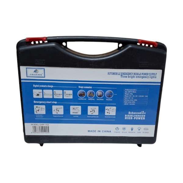 EMP-101 Portable 12V Automatic Car Battery Jump Starter With Air Compressor
