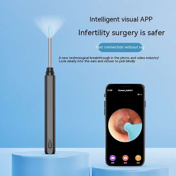 Wolulu AS-51002 Wifi Ear Cleaner Full HD 1080p Camera L1 Uses 365Cam App