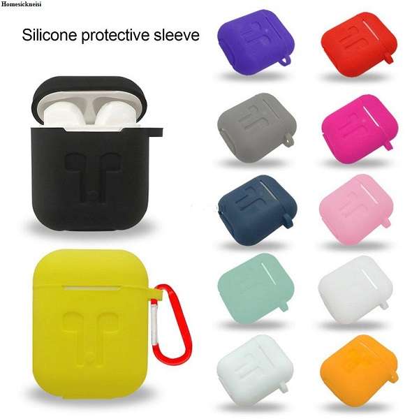 Silicone Protective Case For Bluetooth Earphones For Airpod 2