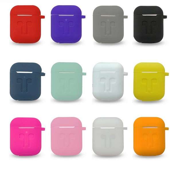 Silicone Protective Case For Bluetooth Earphones For Airpod 2