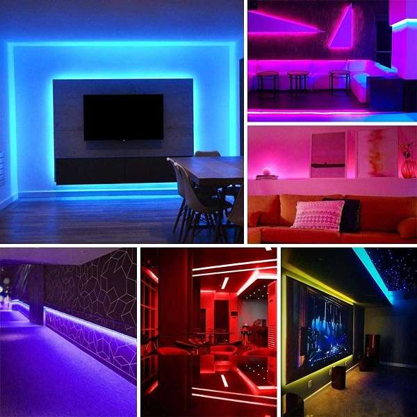 ZYF-0046 RGB LED Strip Light 12V 5050 5M