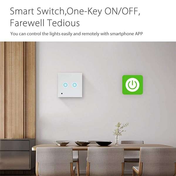 2 Gang Wifi Smart Switch