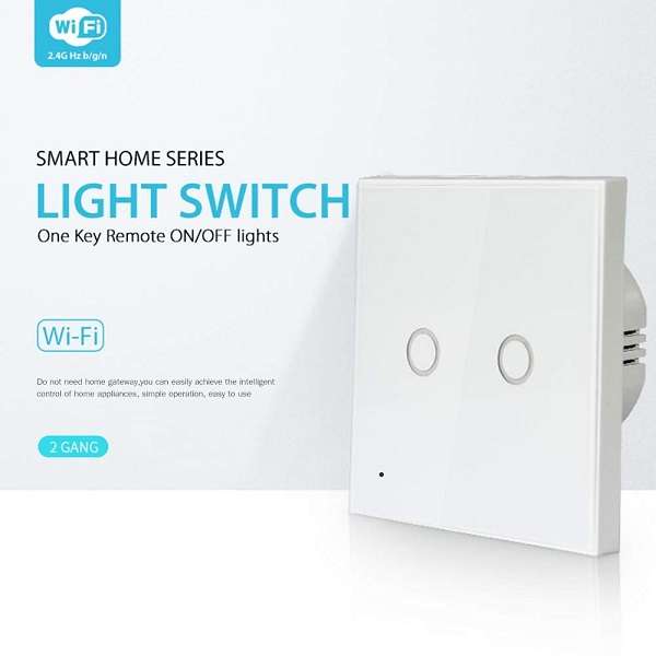 2 Gang Wifi Smart Switch