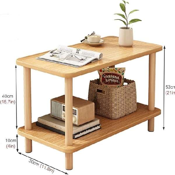 JG20375306 Sofa Or Bedside Rectangular Table 80 x 40 x 53cm