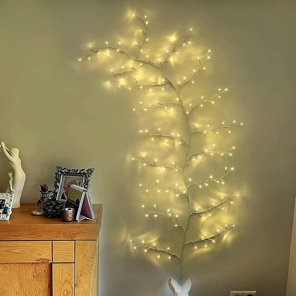 ZYF-134 Enchanted LED Willow White Vine  Warm White 220V