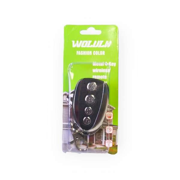 Wolulu AS-51602 V Shaped Metal 4 Button Remote Control GV866