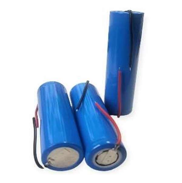 JG20375210 FA-18650 Single Flat-Head Battery 1200Amps With Wire