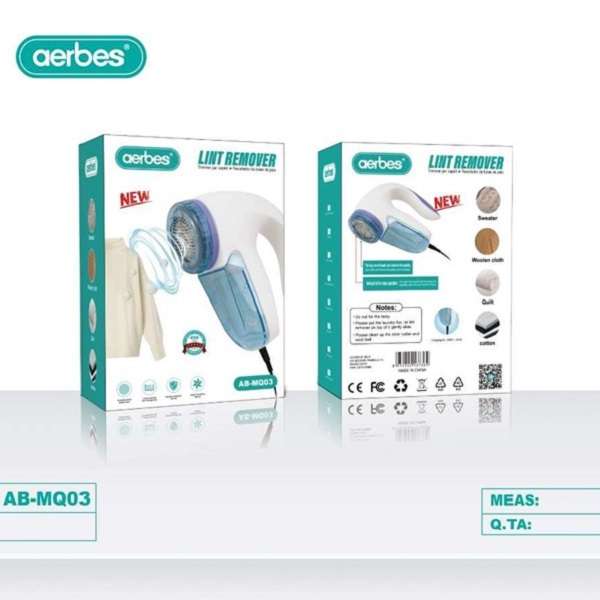 Aerbes AB-MQ03-1 Rechargeable 500Mah USB Charging Lint Hairball Remover