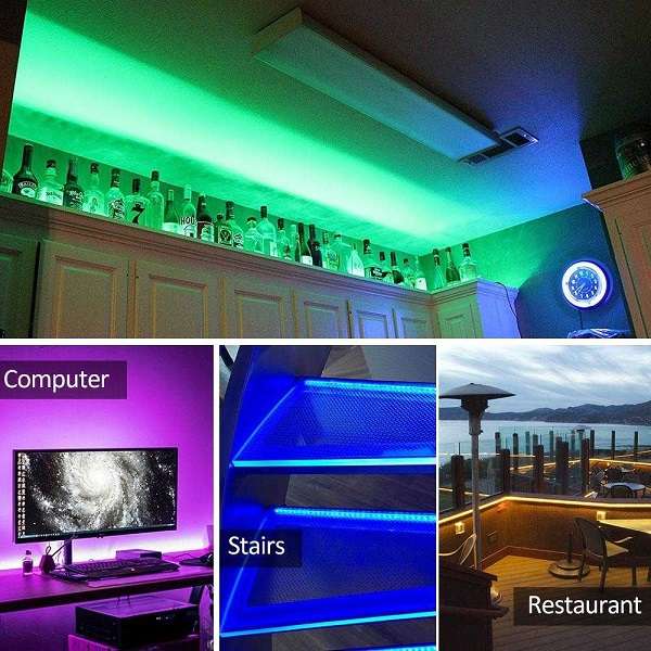 ZYF-0046 RGB LED Strip Light 12V 5050 5M