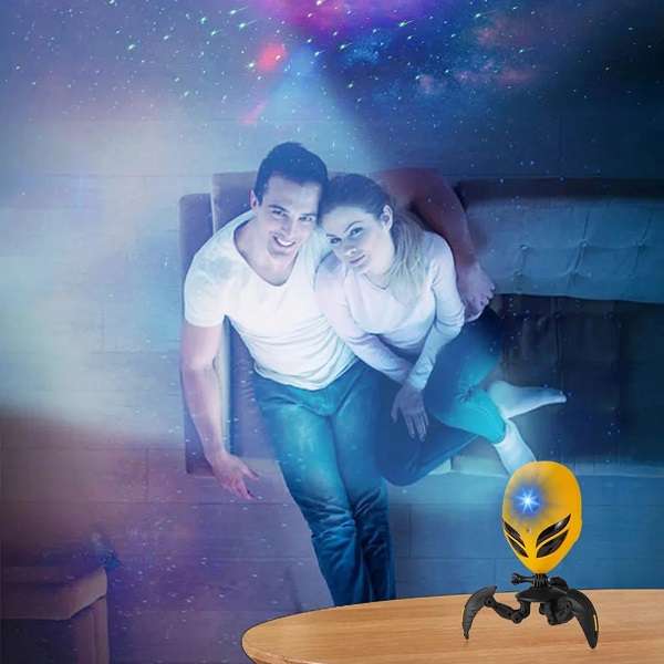 PM-089 D81 LED Alien Laser Dynamic Projector with USB Port