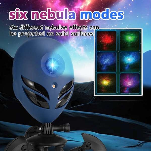 PM-089 D81 LED Alien Laser Dynamic Projector with USB Port