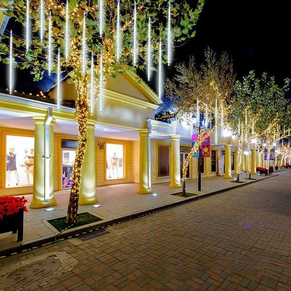 ZYF-131 SMD White Meteor 8 Tube LED Light