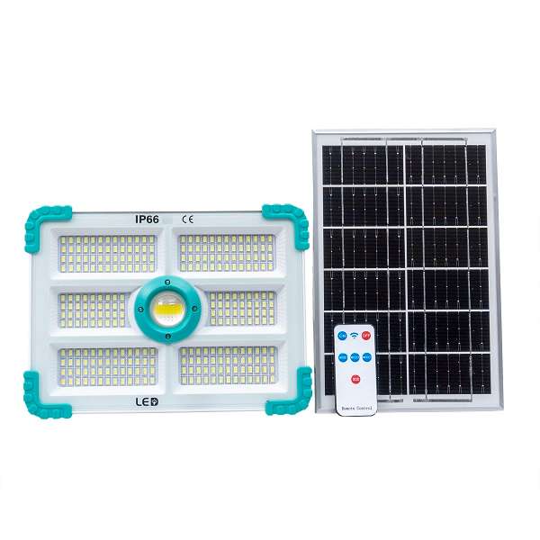Aerbes AB-T66 200W 280LED Split Solar Powered LED Light With Remote Control 6000mah Battery And 9...