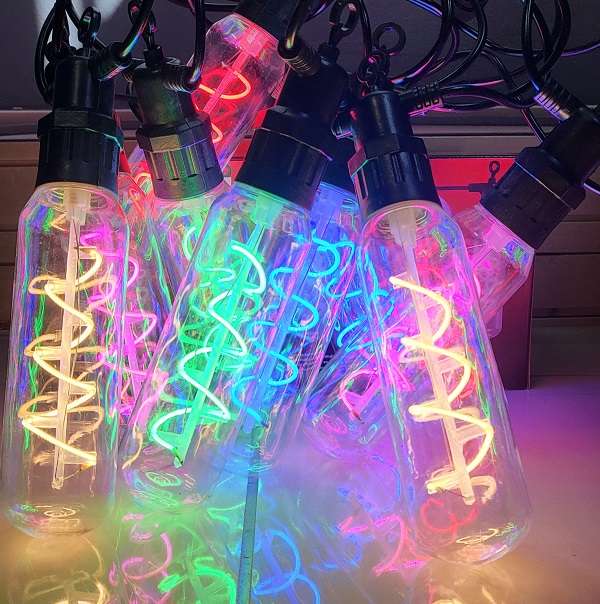 ZYF-155 220V 5M RGB LED Outdoor String Light