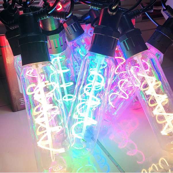 ZYF-155 220V 5M RGB LED Outdoor String Light