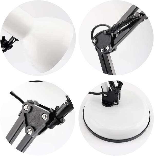 JG20375402 60W Swing Arm Desk Vintage Architect Lamp Shade JG811