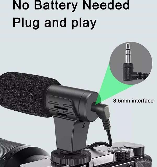 AY-49G Video Making Tripod Fill Light Microphone Kit