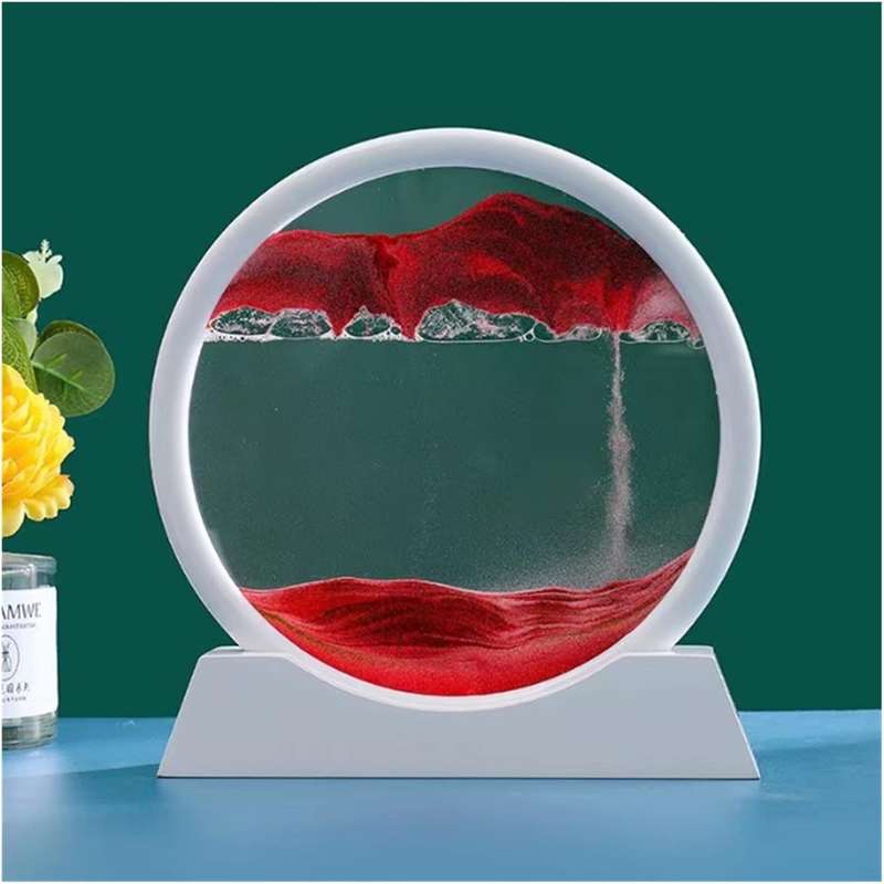 3D Circular Flowing Sand Painting 12"